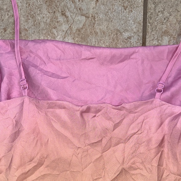 Express Sunset Spaghetti Strap Dress Size Medium - Picture 6 of 8